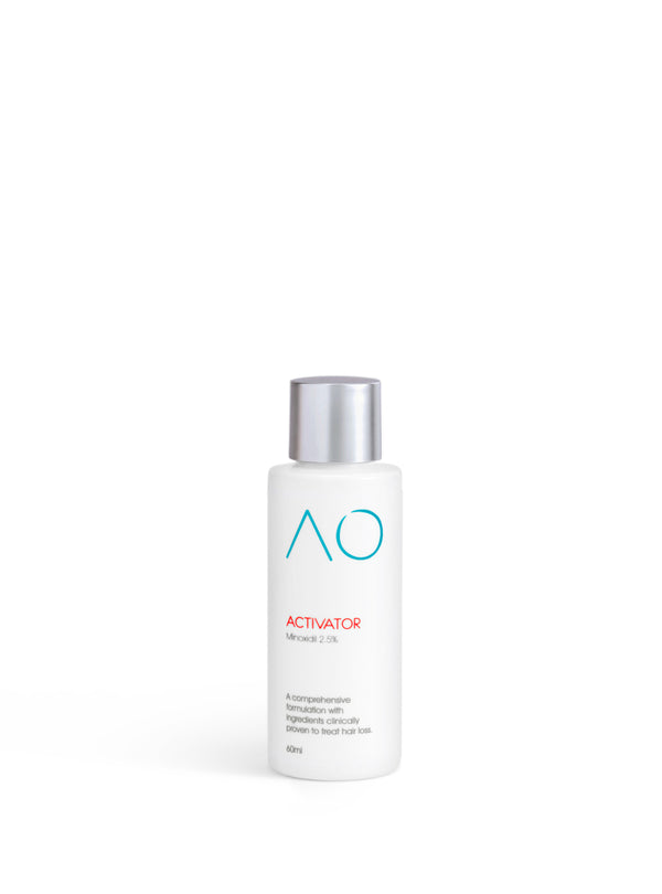 AO Activator 2.5% Minoxidil Solution 60ml